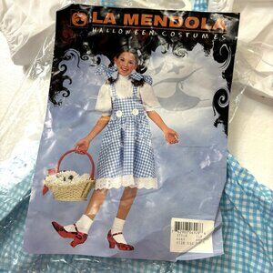 Dorothy Costume Dress with Bowties NWT NOS